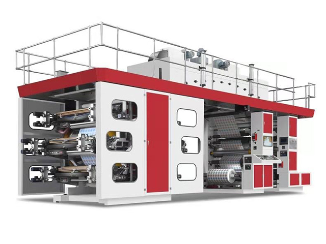 CI Central Drum Type Flexographic Printing Machine